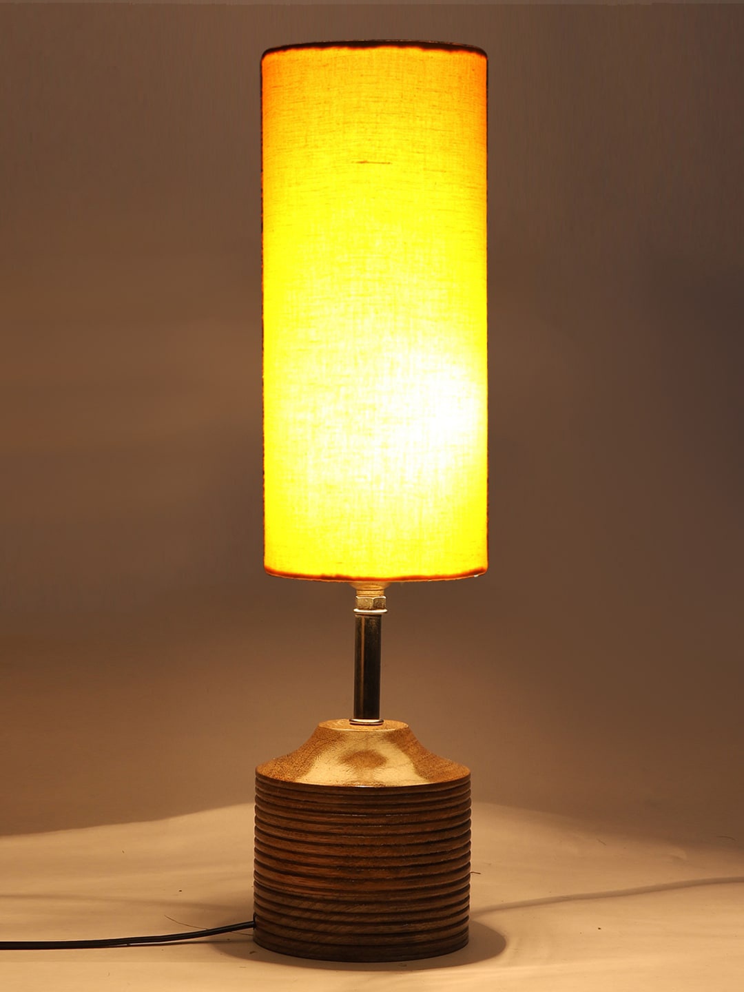 

Devansh Yellow Textured Table Lamps