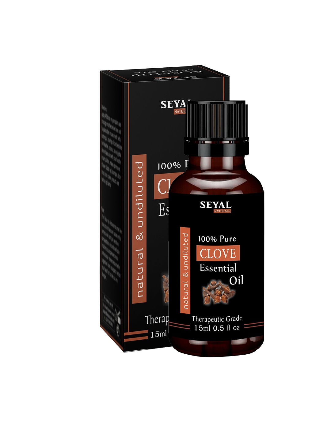 

Seyal Essential Oil 100% Pure & Natural Therapeutic Body Oil 15 ml, Transparent