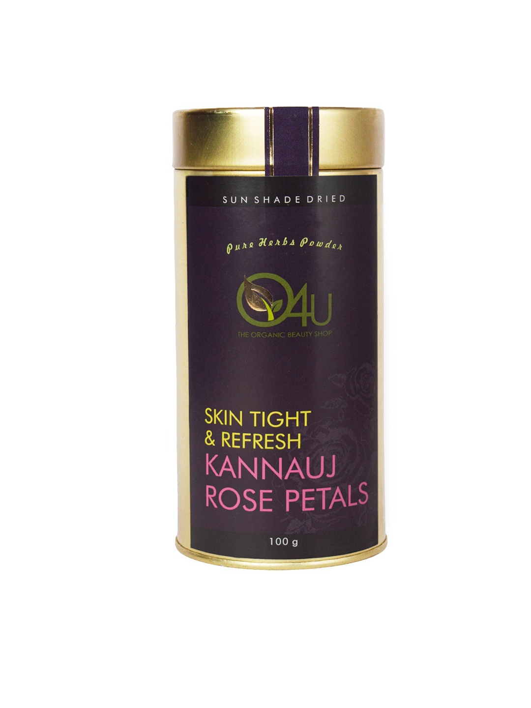 

O4U Sun Shade Dried Skin Tight & Refresh Kannauj Rose Petals Powder - 100 g, Black