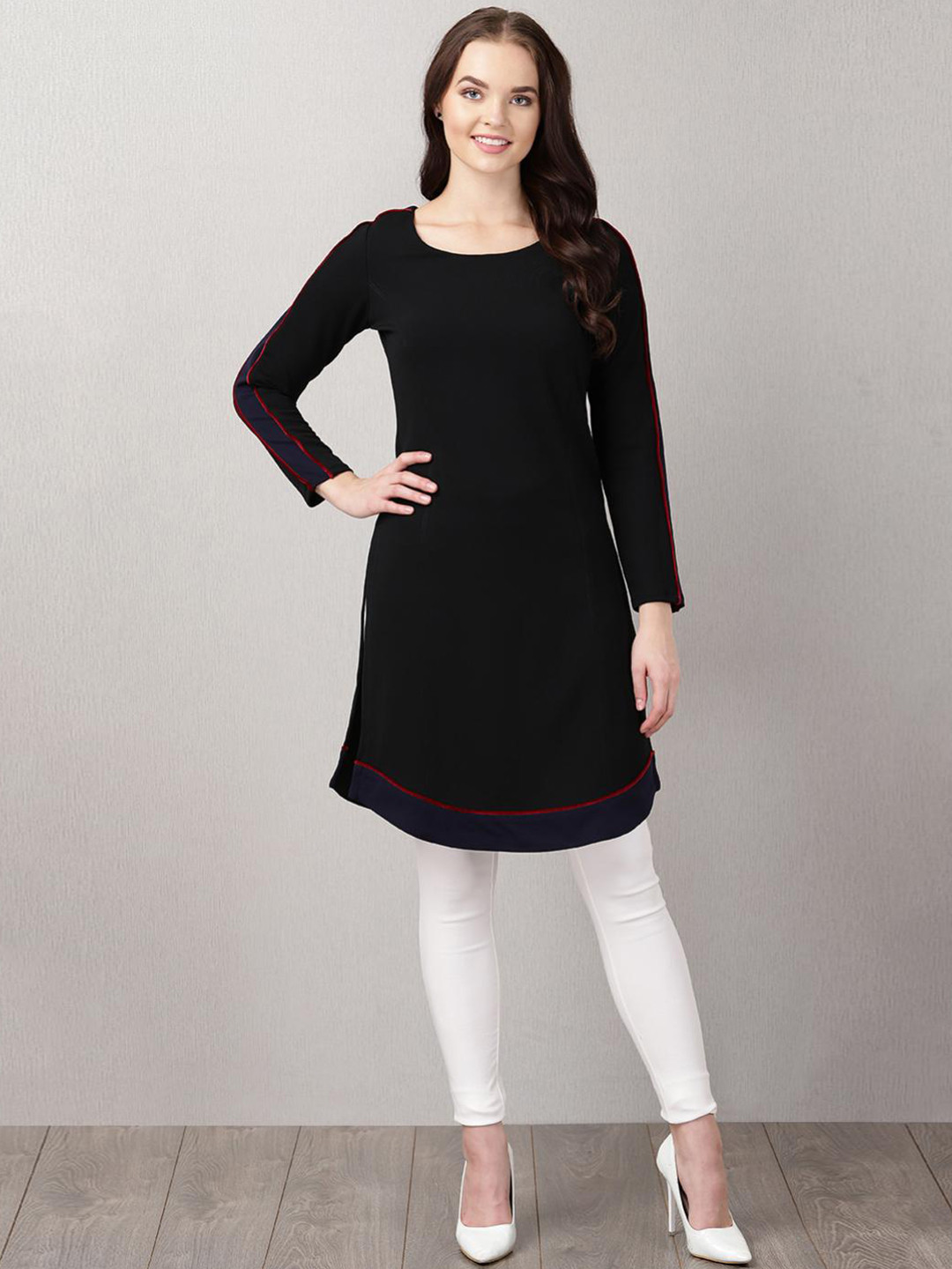 

Lakshita Black Kurti