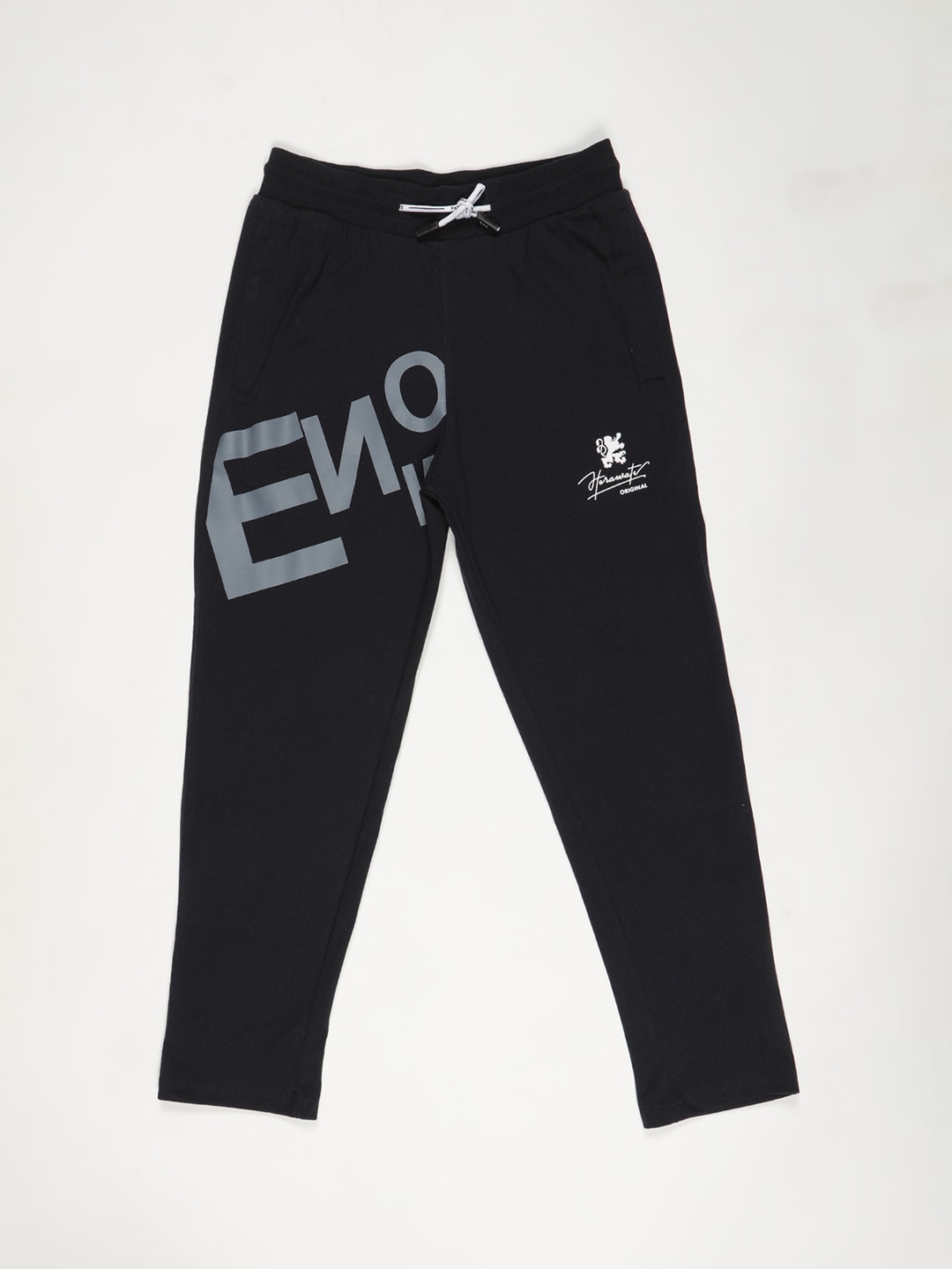 

V2 Value & Variety Boys Navy Blue Solid Cotton Lounge Pants