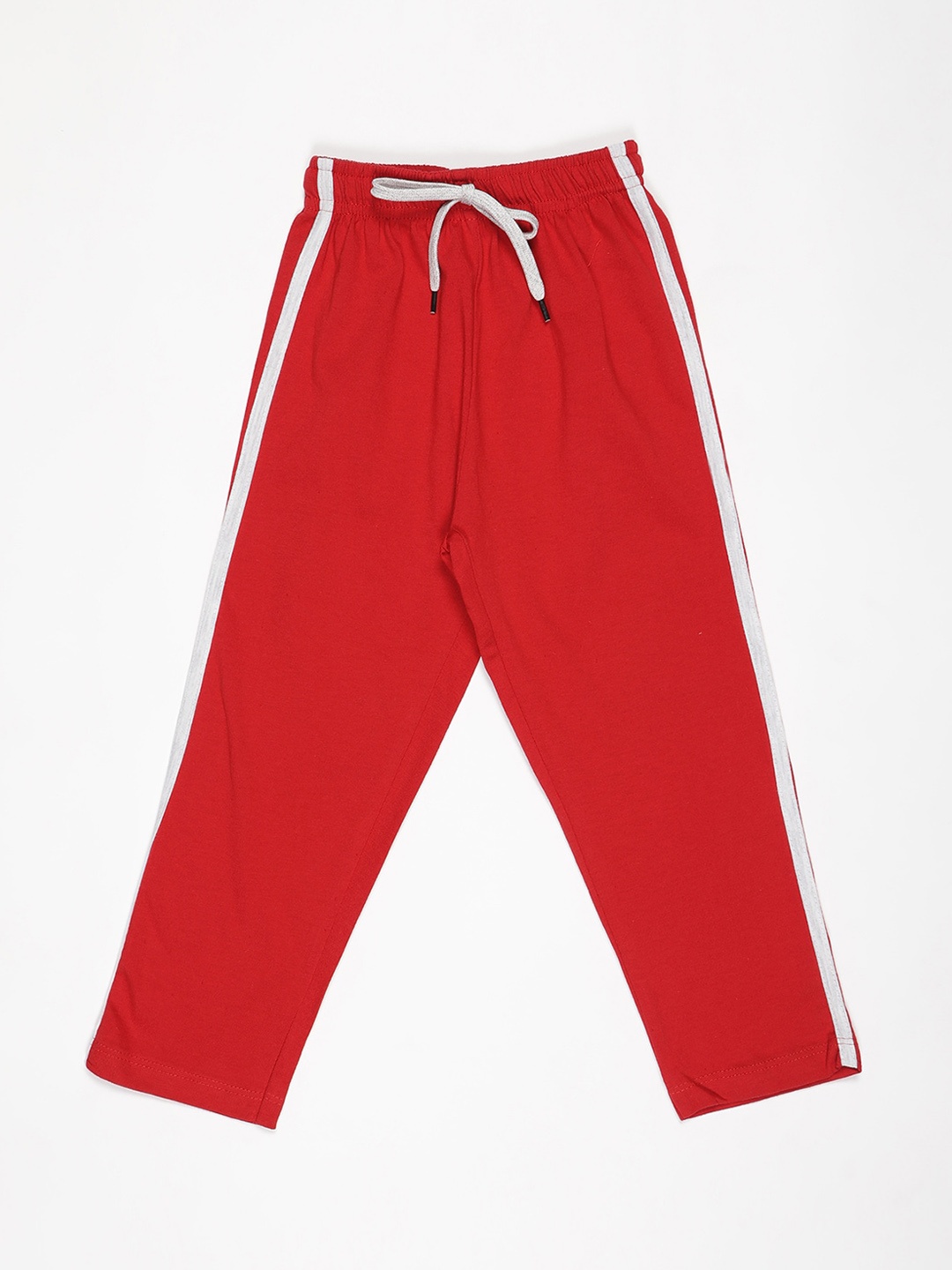 

V2 Value & Variety Boys Red Solid Cotton Lounge Pants