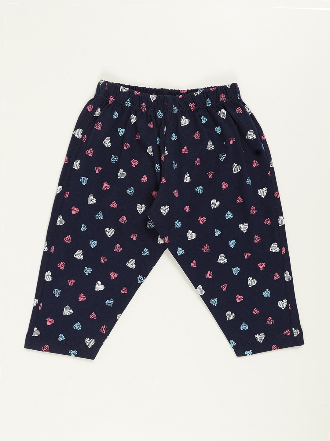

V2 Value & Variety Infant Blue Printed Cotton Lounge Pants