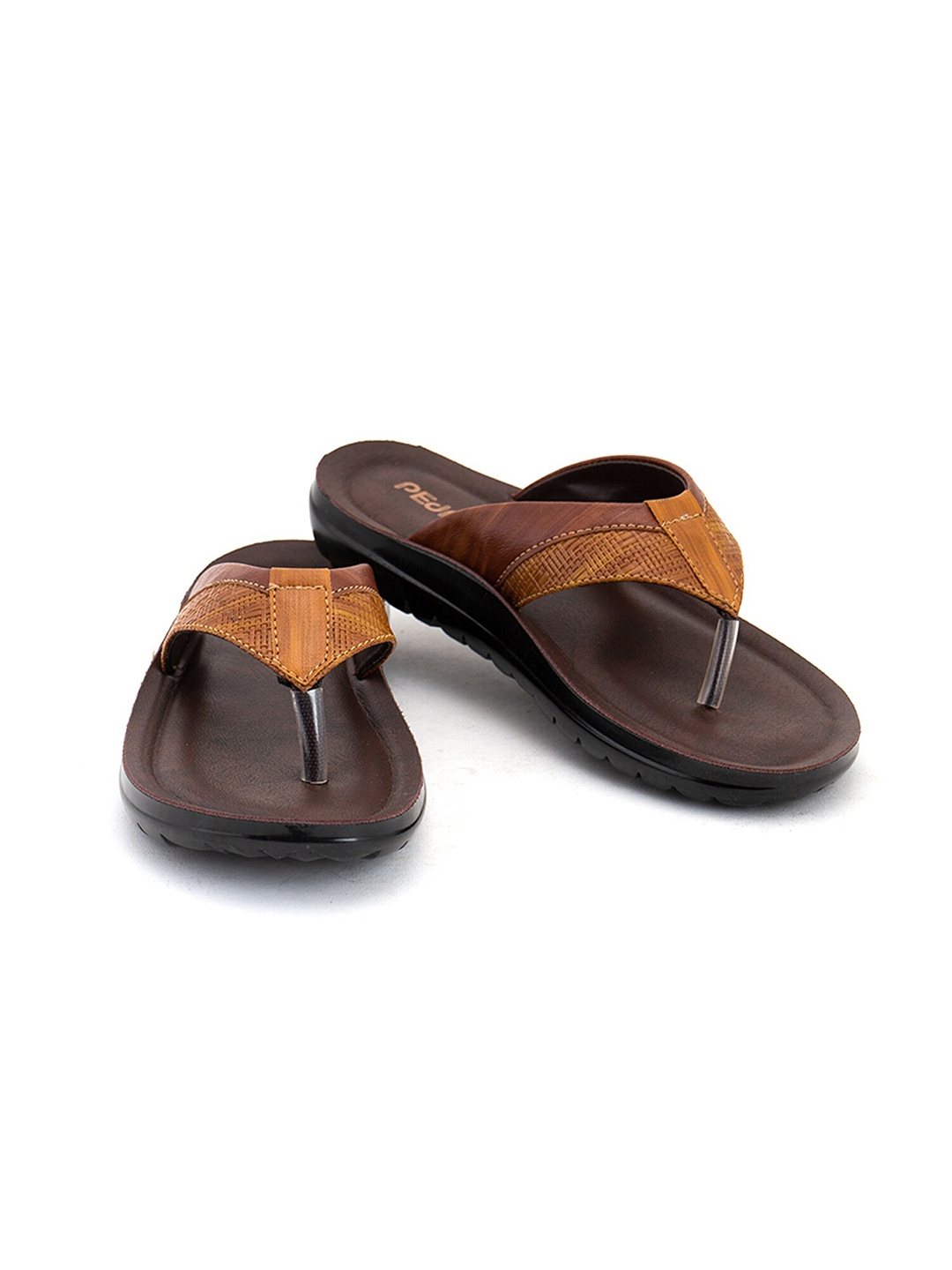 

Khadims Men Navy Blue Comfort Sandals