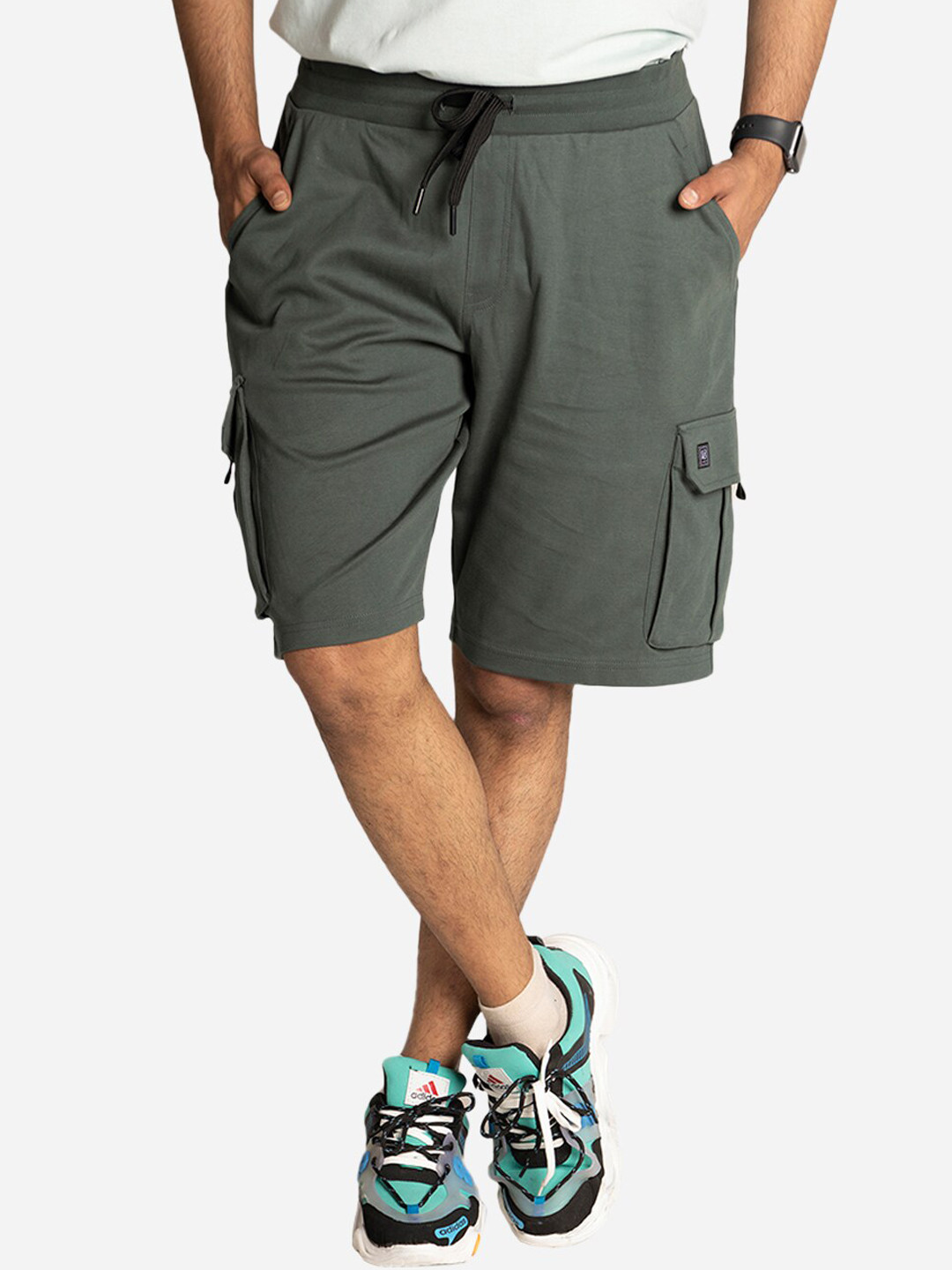 

EDRIO Men Green Shorts