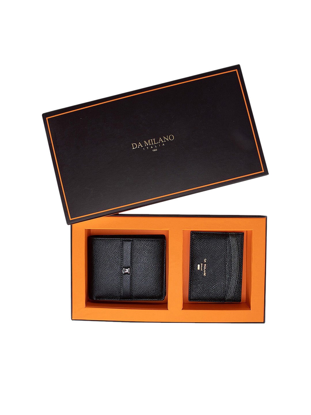 

Da Milano Men Black Accessory Gift Set