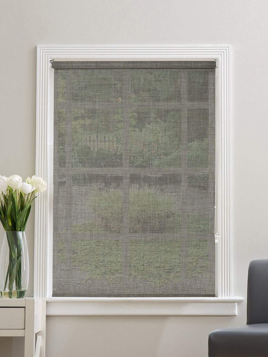 

Deco Window Grey Room Darkening Window Blinds