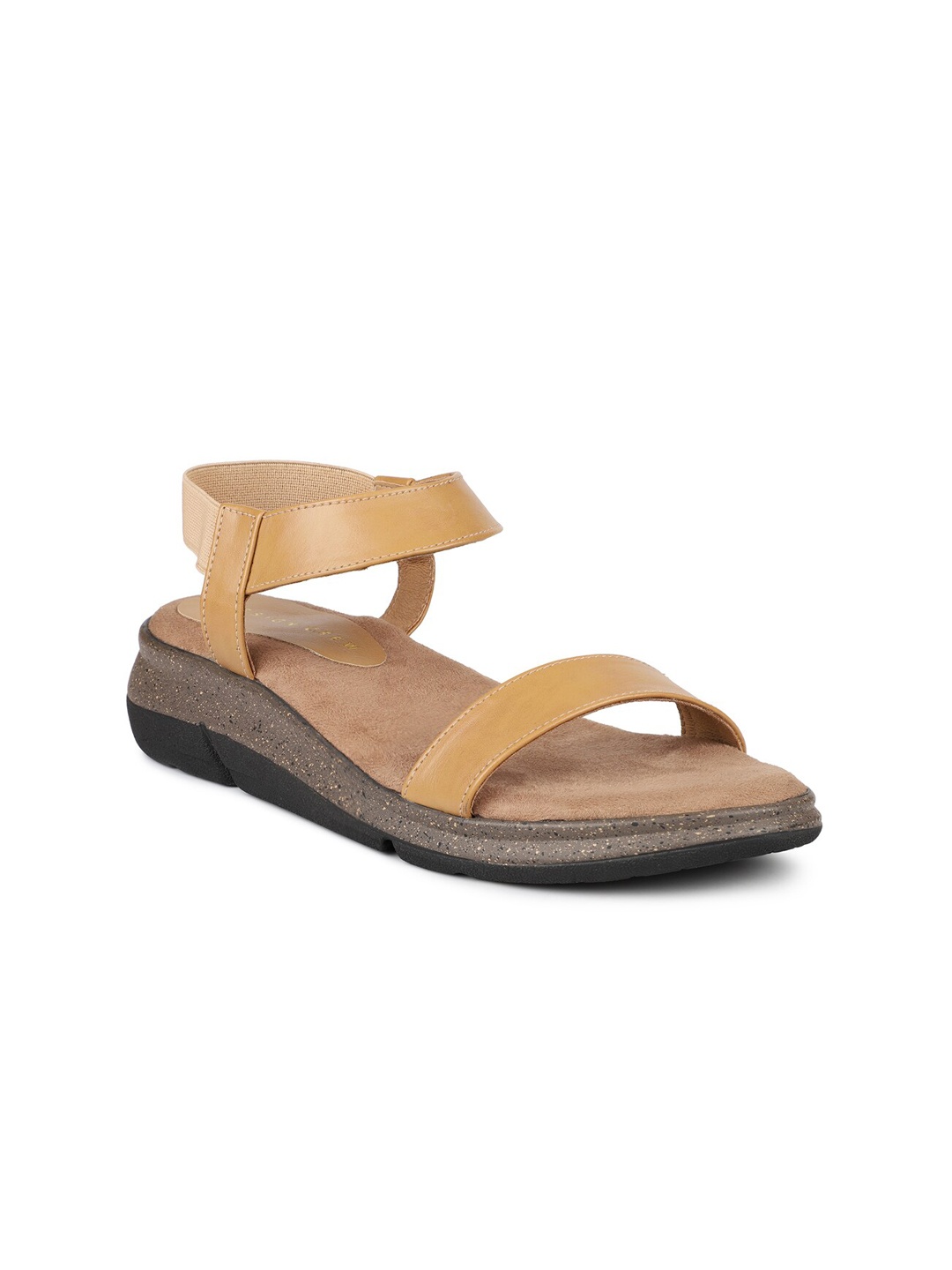 

DESIGN CREW Women Beige Open Toe Flats