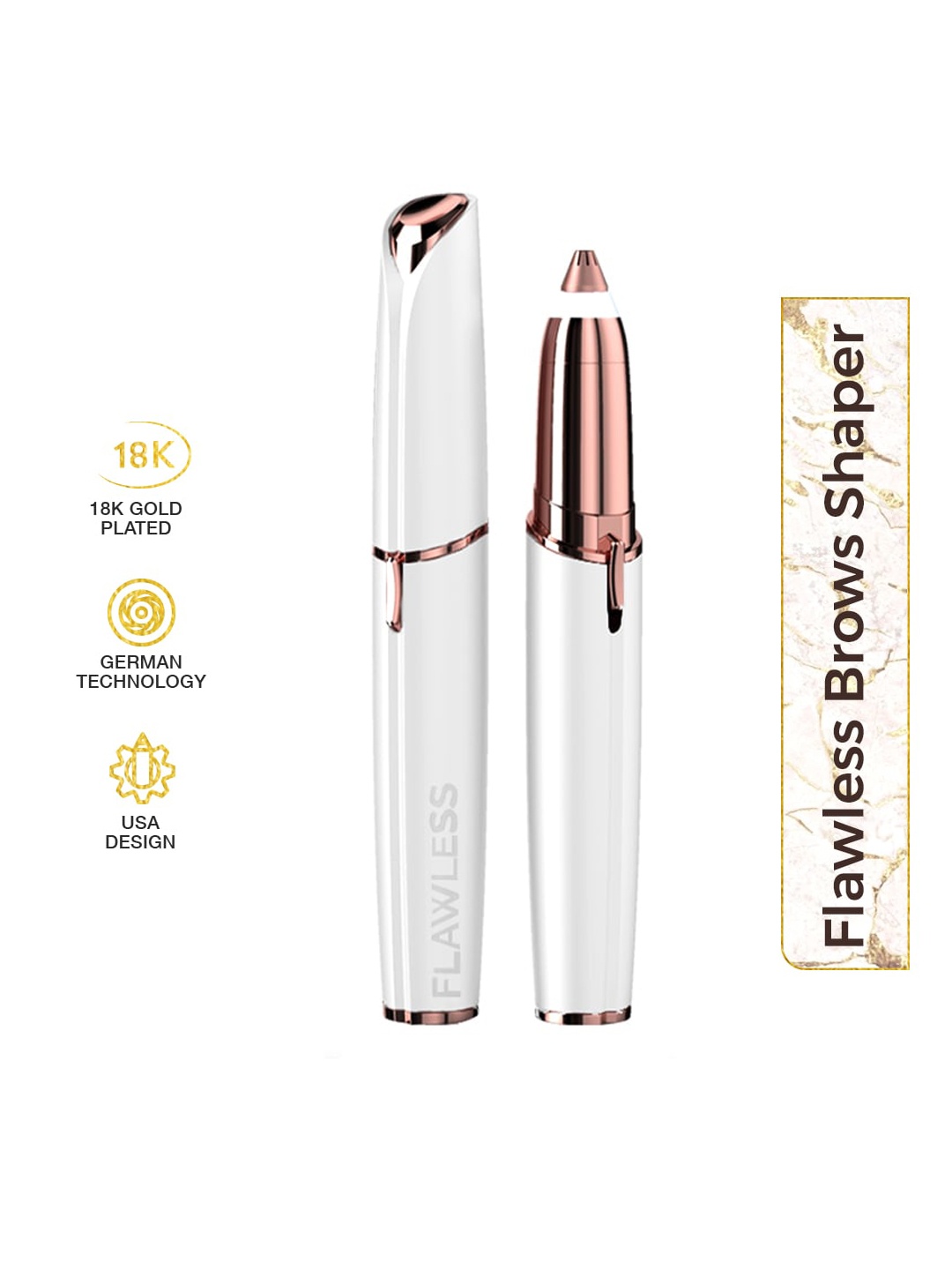 

FLAWLESS White Finishing Touch Eyebrows Shaper & Hair Remover