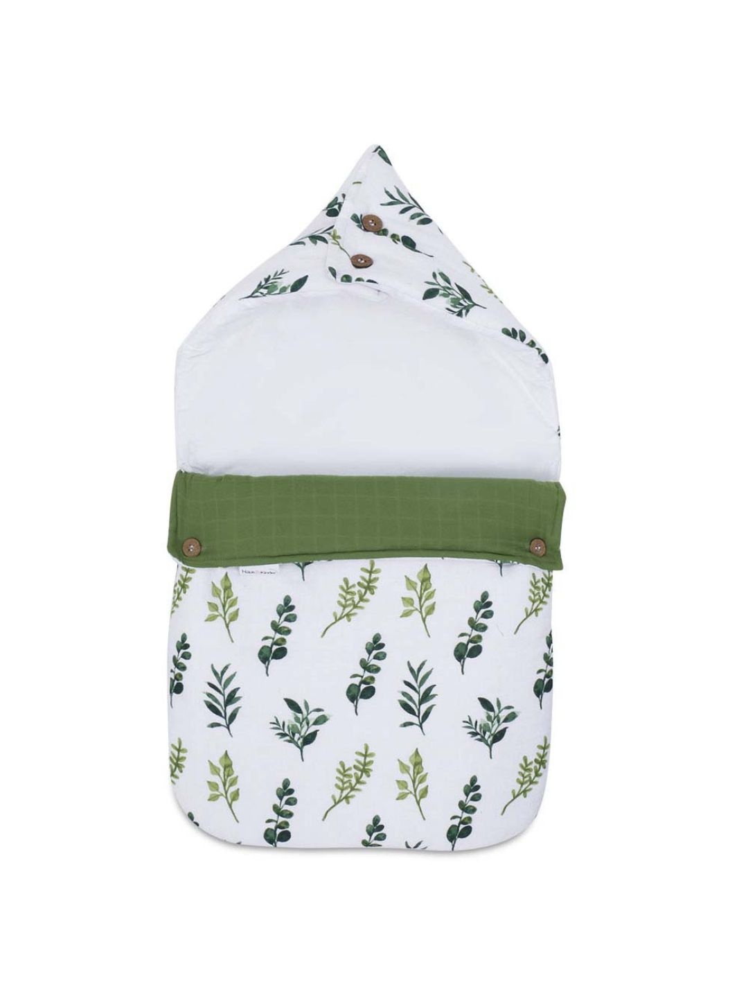

haus & kinder Infants Green & White Printed Baby Sleeping Bag