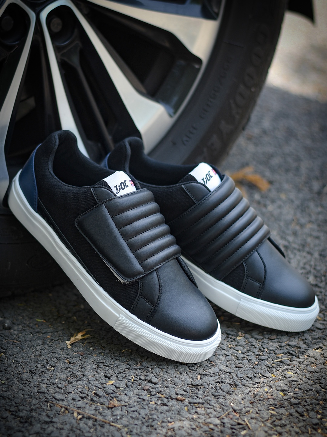 

Doc Martin Men Black Slip-On Sneakers