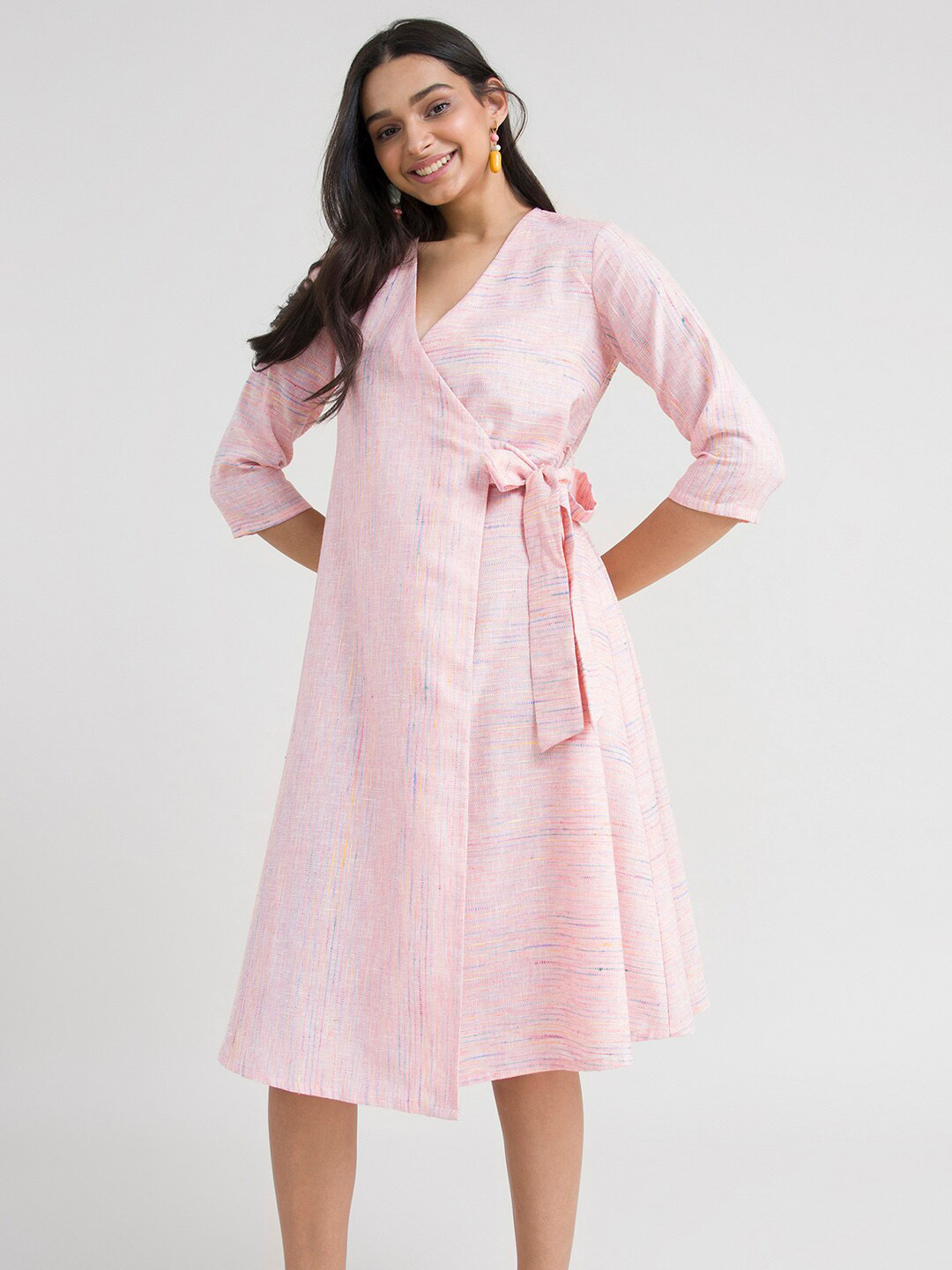 

Pink Fort Pink Midi Dress