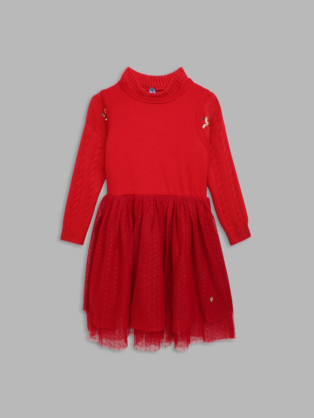 

Blue Giraffe Red & philippine red Dress