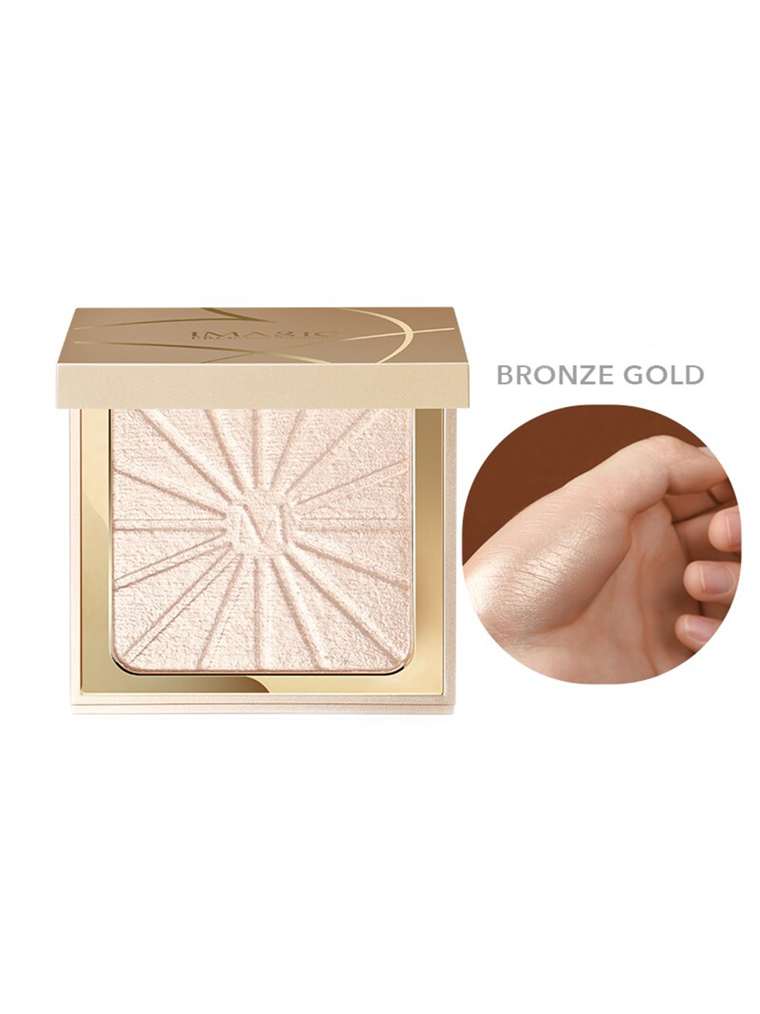 IMAGIC Radiant Highlight & Blusher - Bronze Gold H03