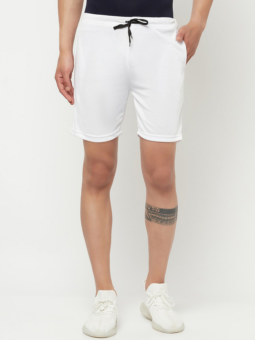 

ELEGANCE Men Red Running Shorts