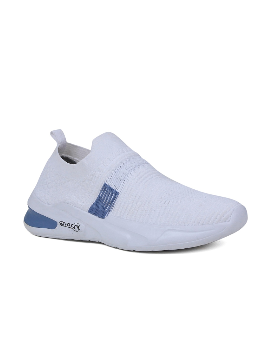 

ASIAN Men White Printed Slip-On Sneakers