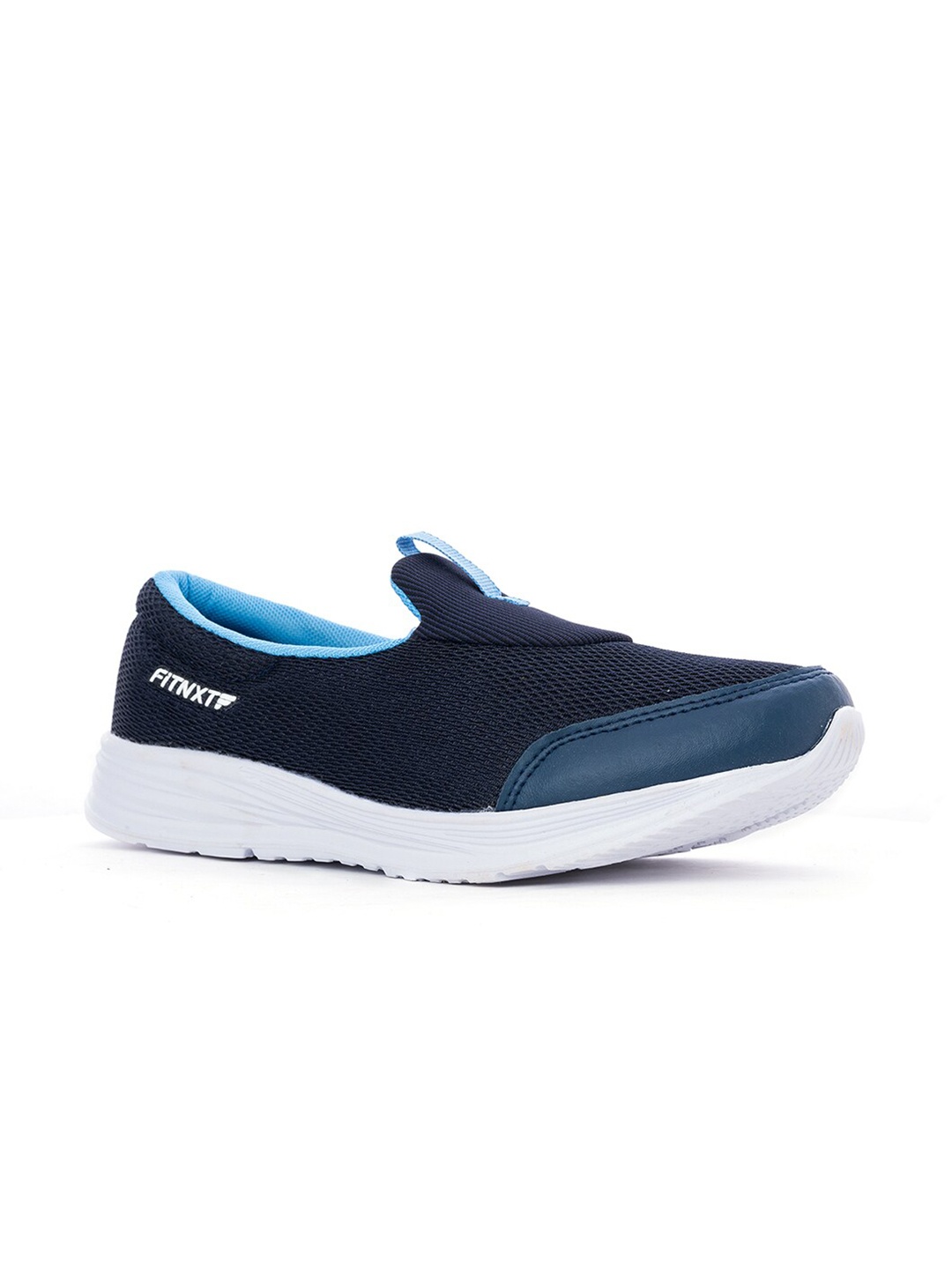 

Khadims Women Navy Blue Textile Walking Non-Marking Shoes