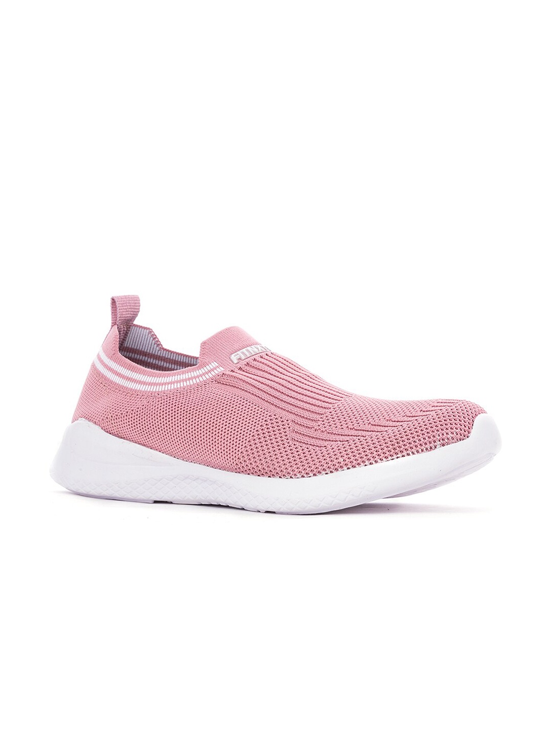 

Khadims Women Pink Textile Walking Non-Marking Shoes