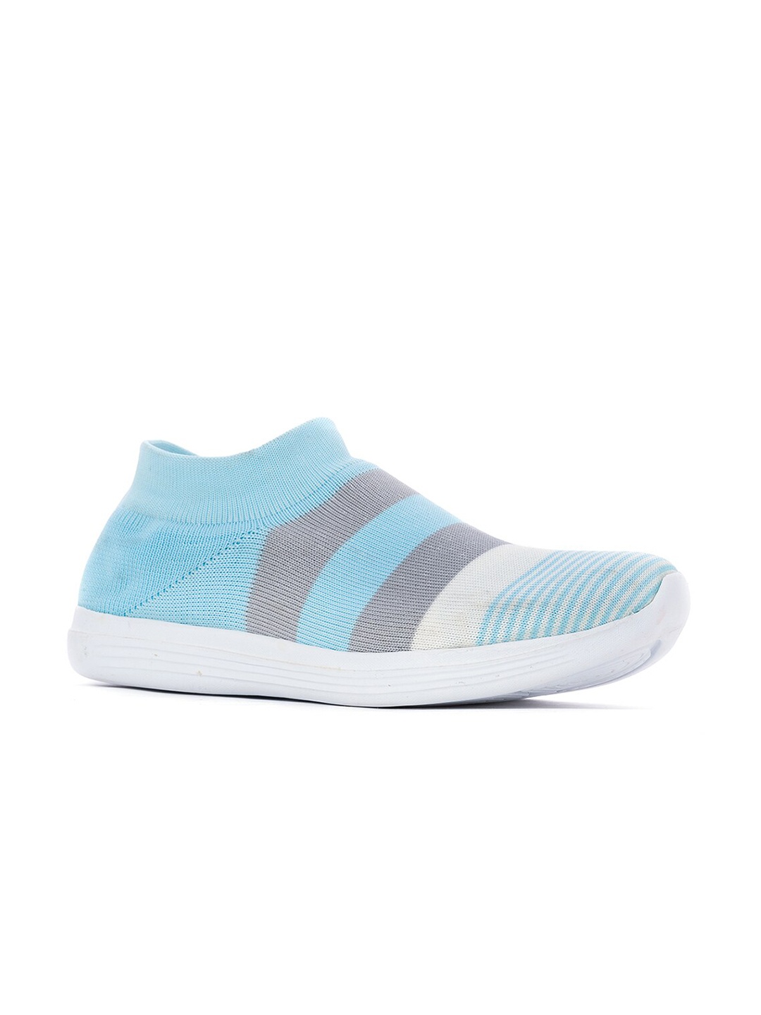 

Khadims Women Blue Textile Walking Non-Marking Shoes