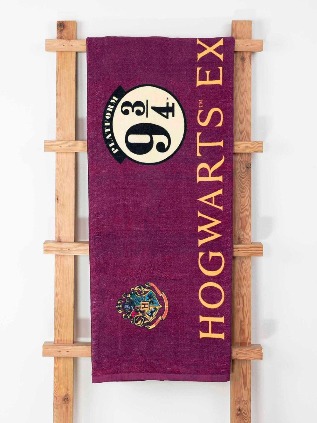 

haus & kinder Kids Maroon Harry Potter Digitally Printed Pure Cotton 380 GSM Bath Towels
