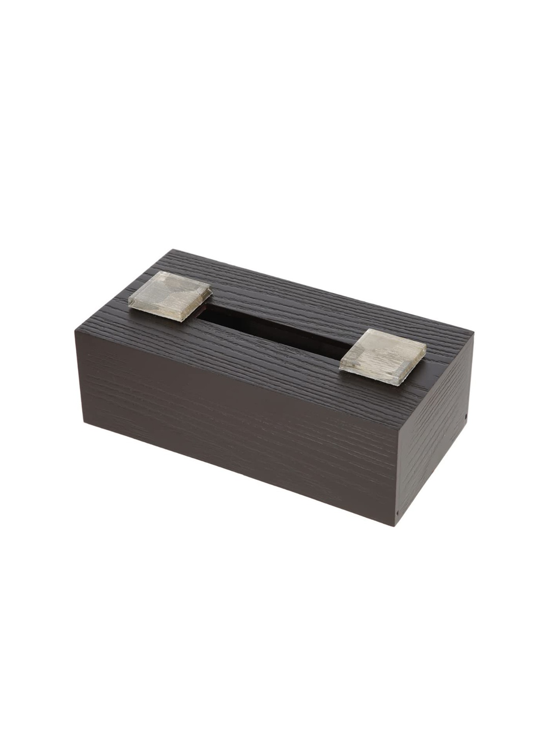 

COCKTAIL Brown Solid Wooden Tissues and Napkin Holder