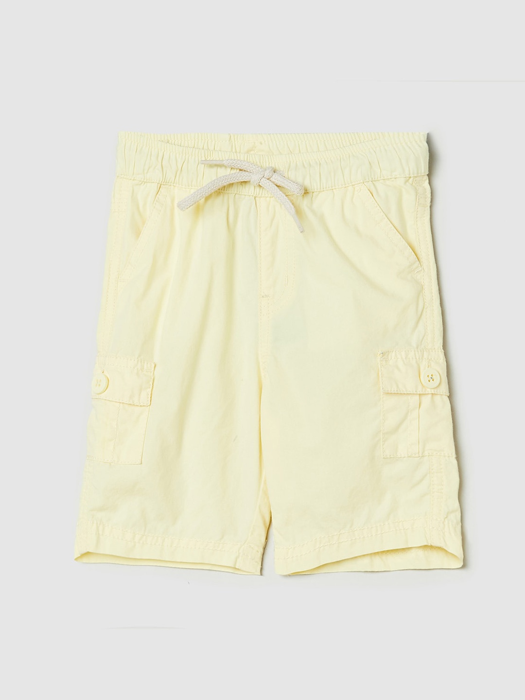 

max Boys Yellow Cargo Shorts