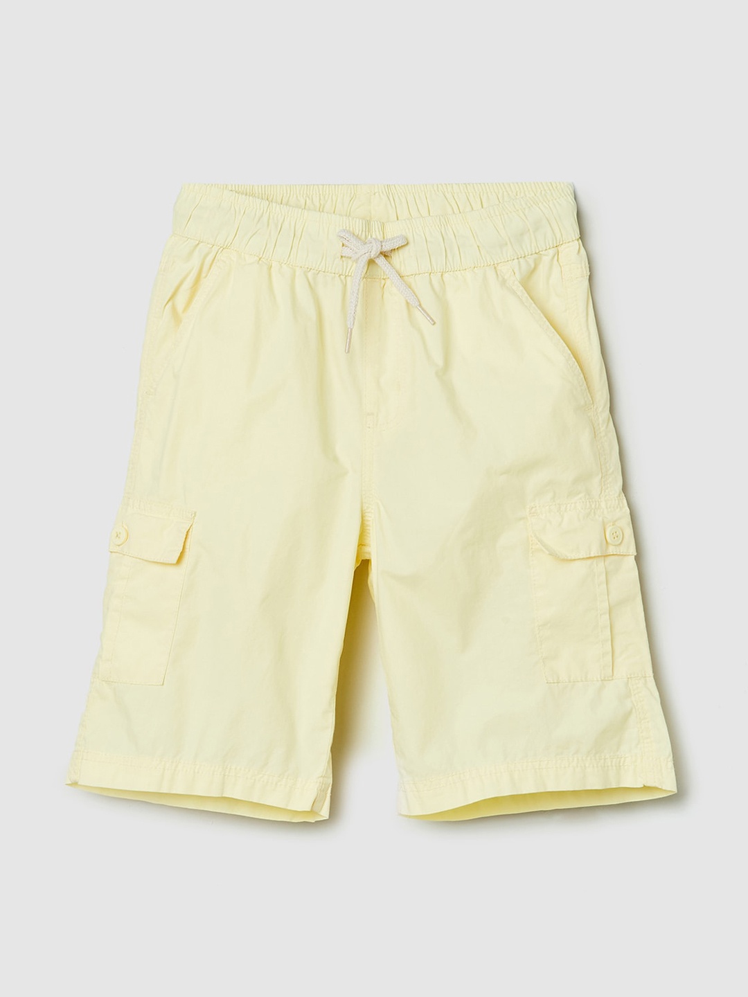 

max Boys Yellow Cargo Shorts
