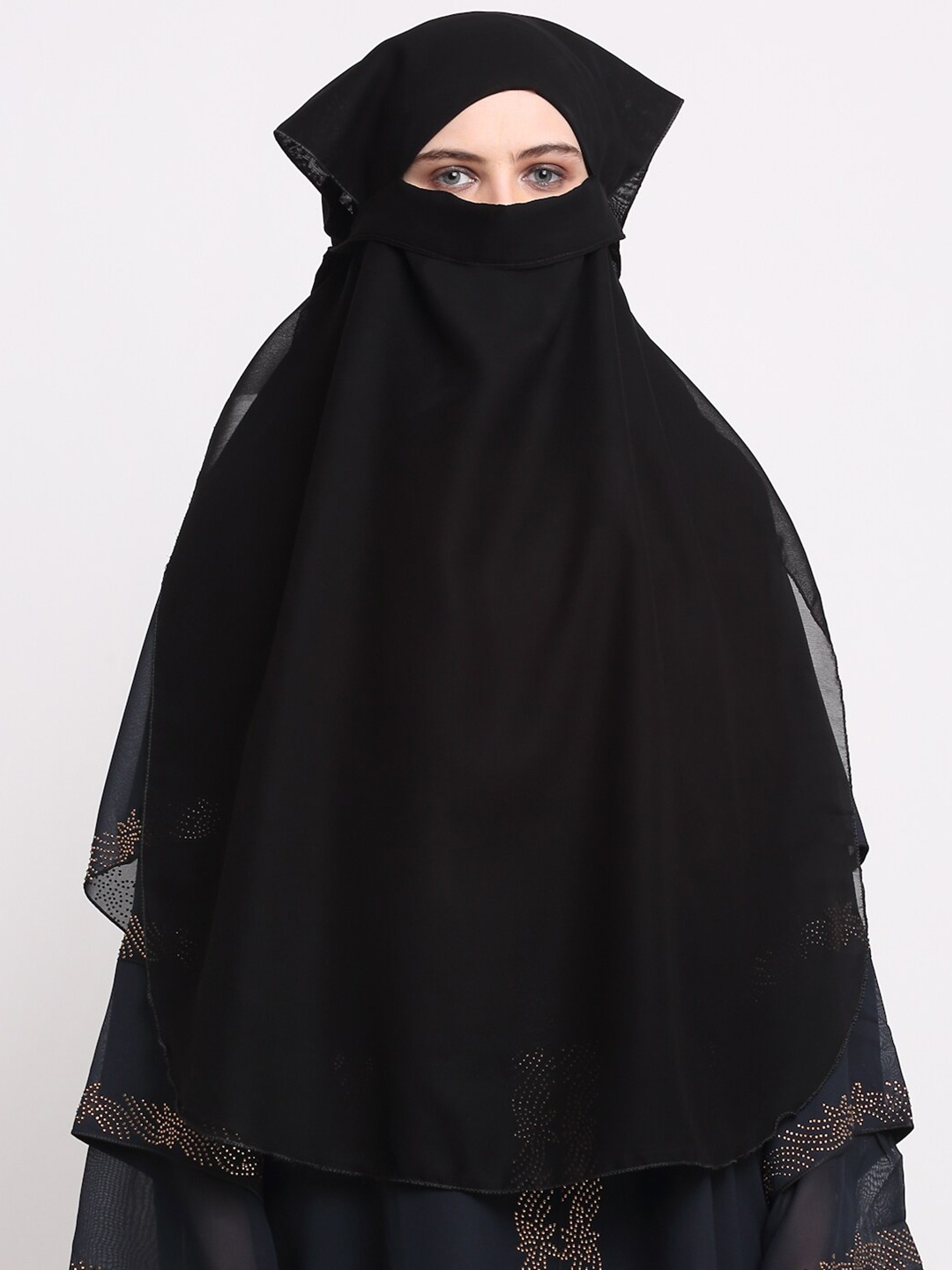 

KLOTTHE Women Black Scarves