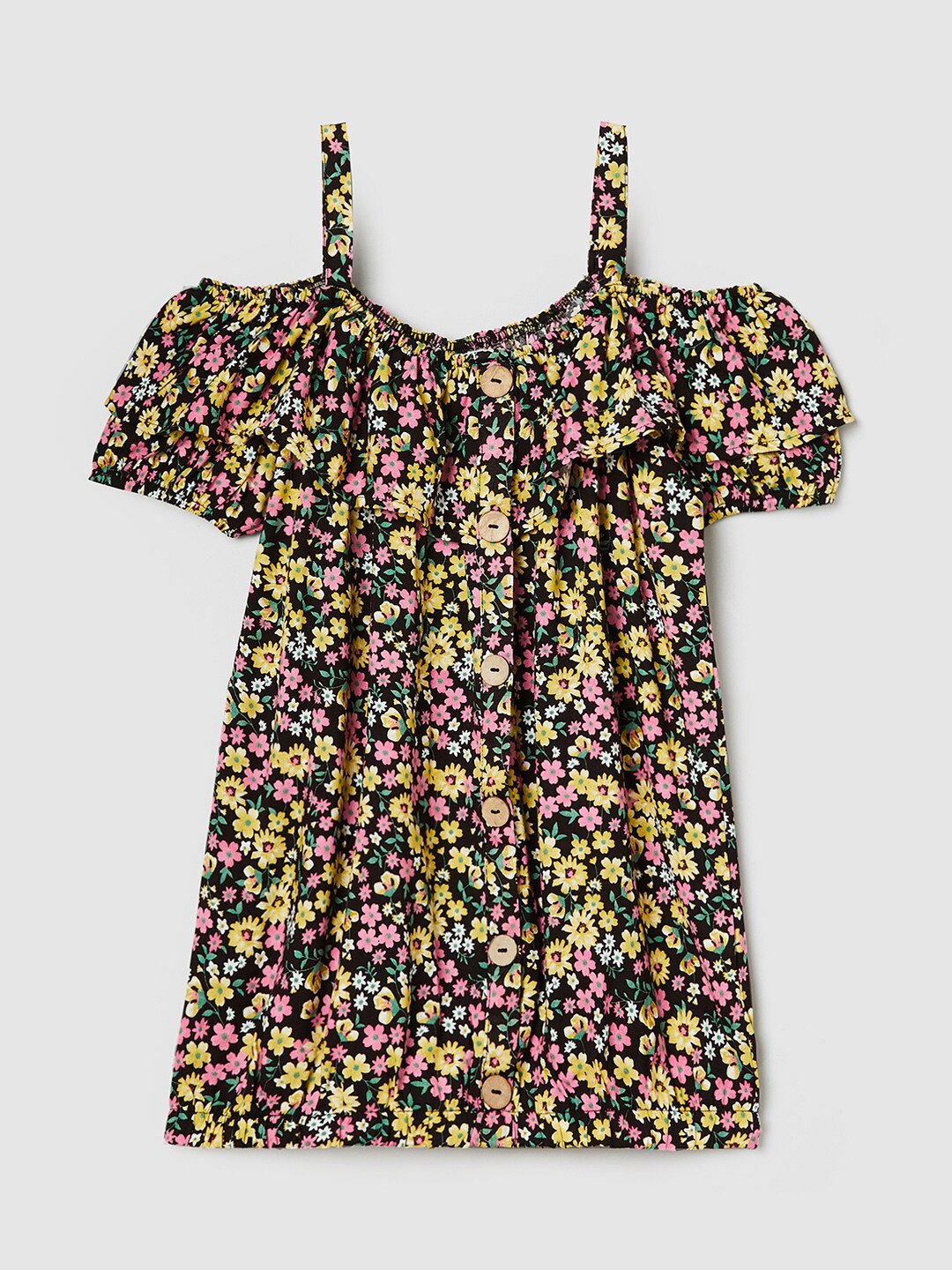 

max Multicoloured Floral Print Top, Multi