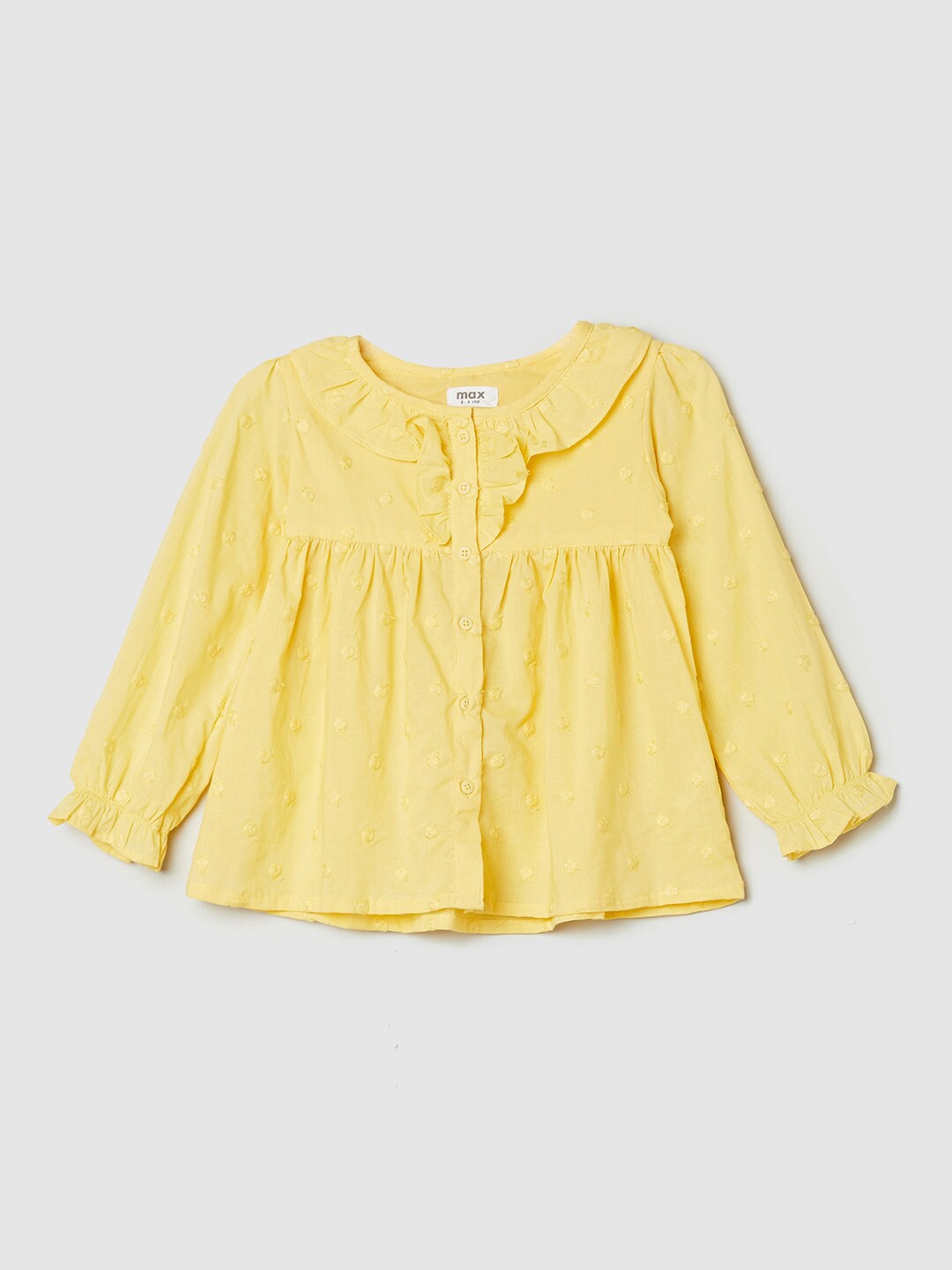 

max Yellow Geometric Top