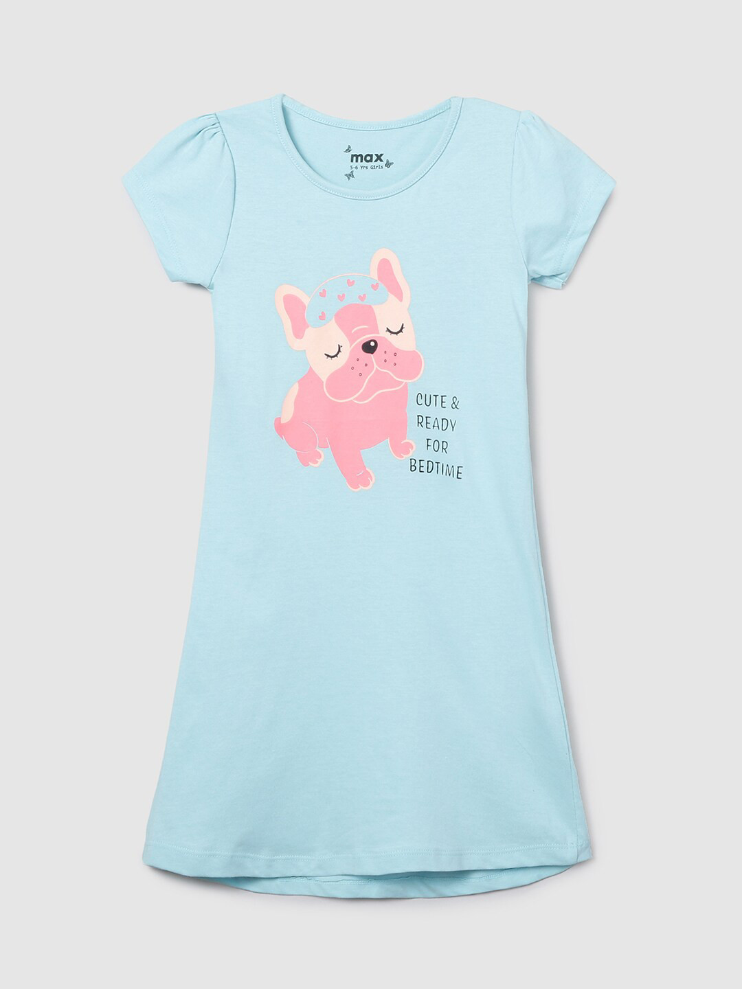 

max Blue A-Line Dress