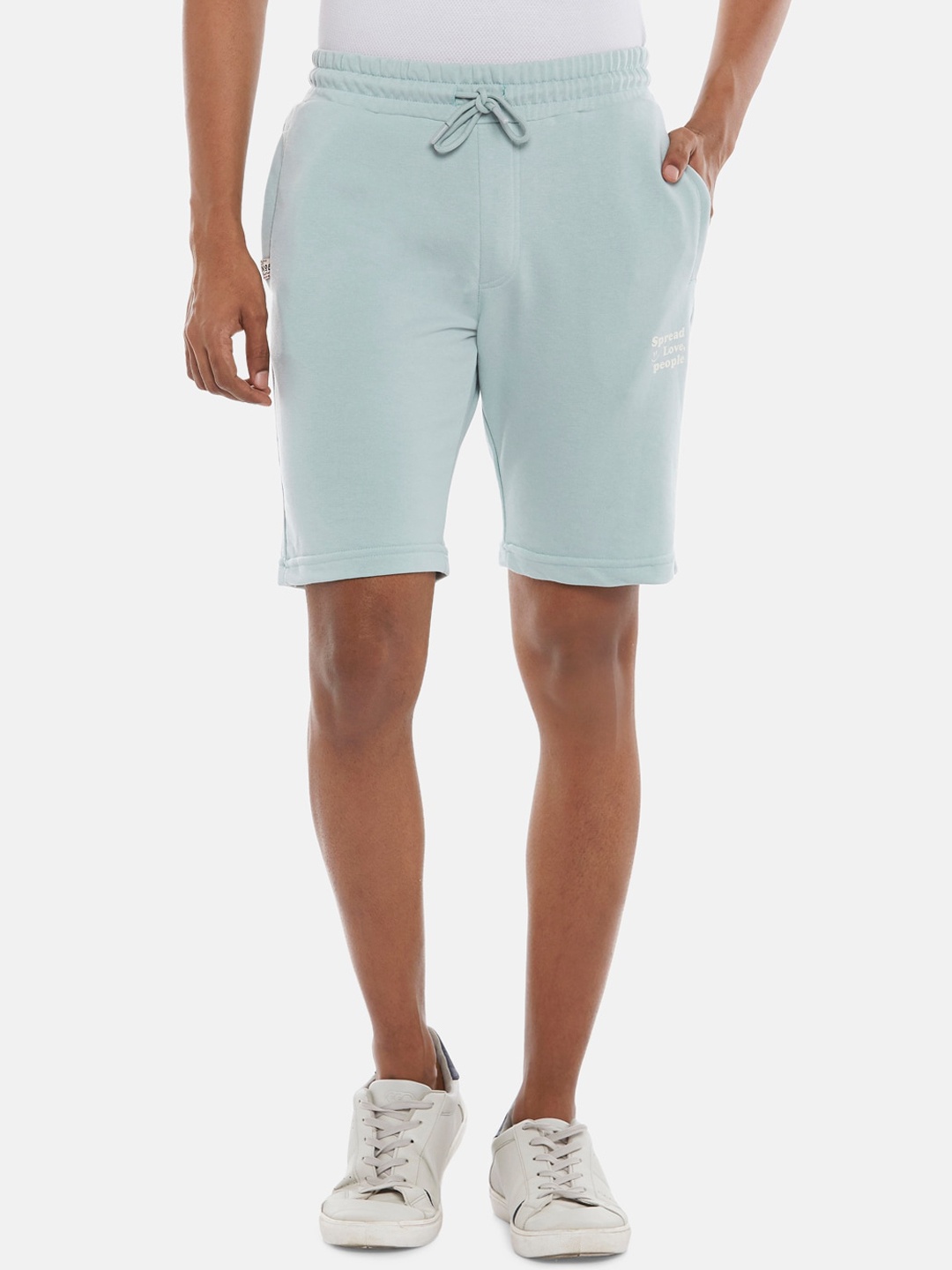 

People Men Green Shorts
