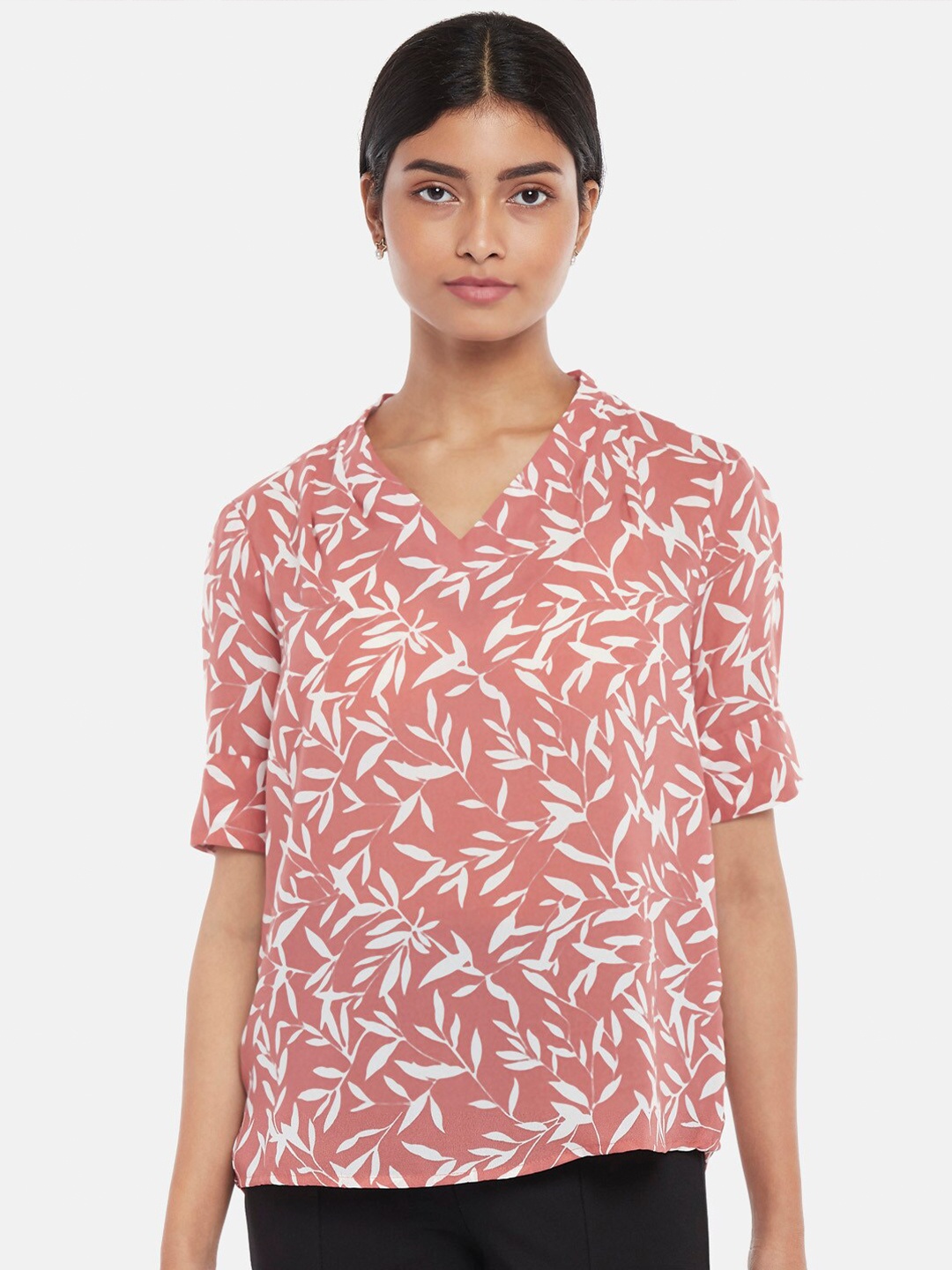 

Annabelle by Pantaloons Pink Print Top