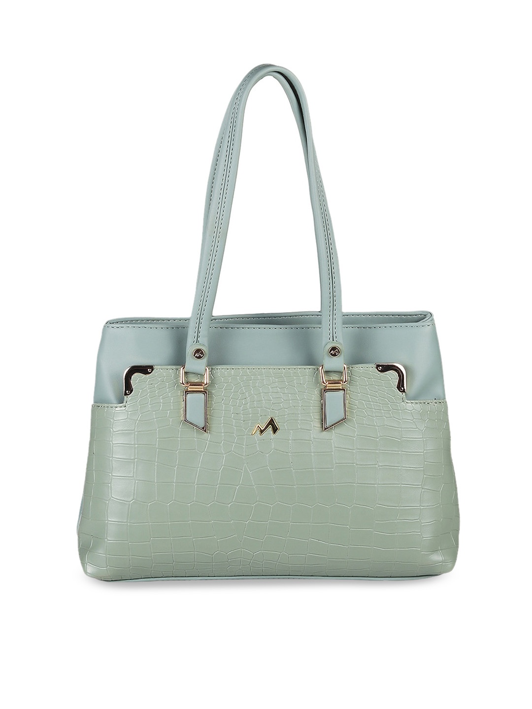 

Metro Green Animal PU Structured Shoulder Bag