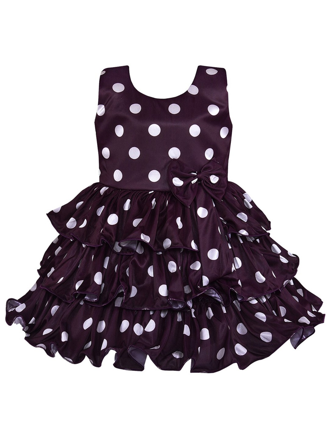 

Wish Karo Purple Satin Dress