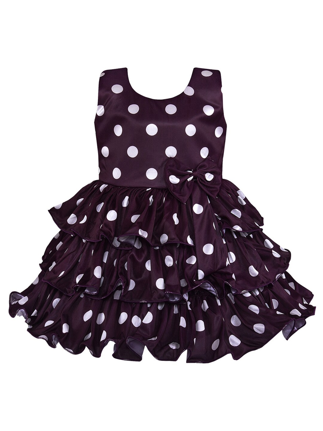 

Wish Karo Purple Satin Dress