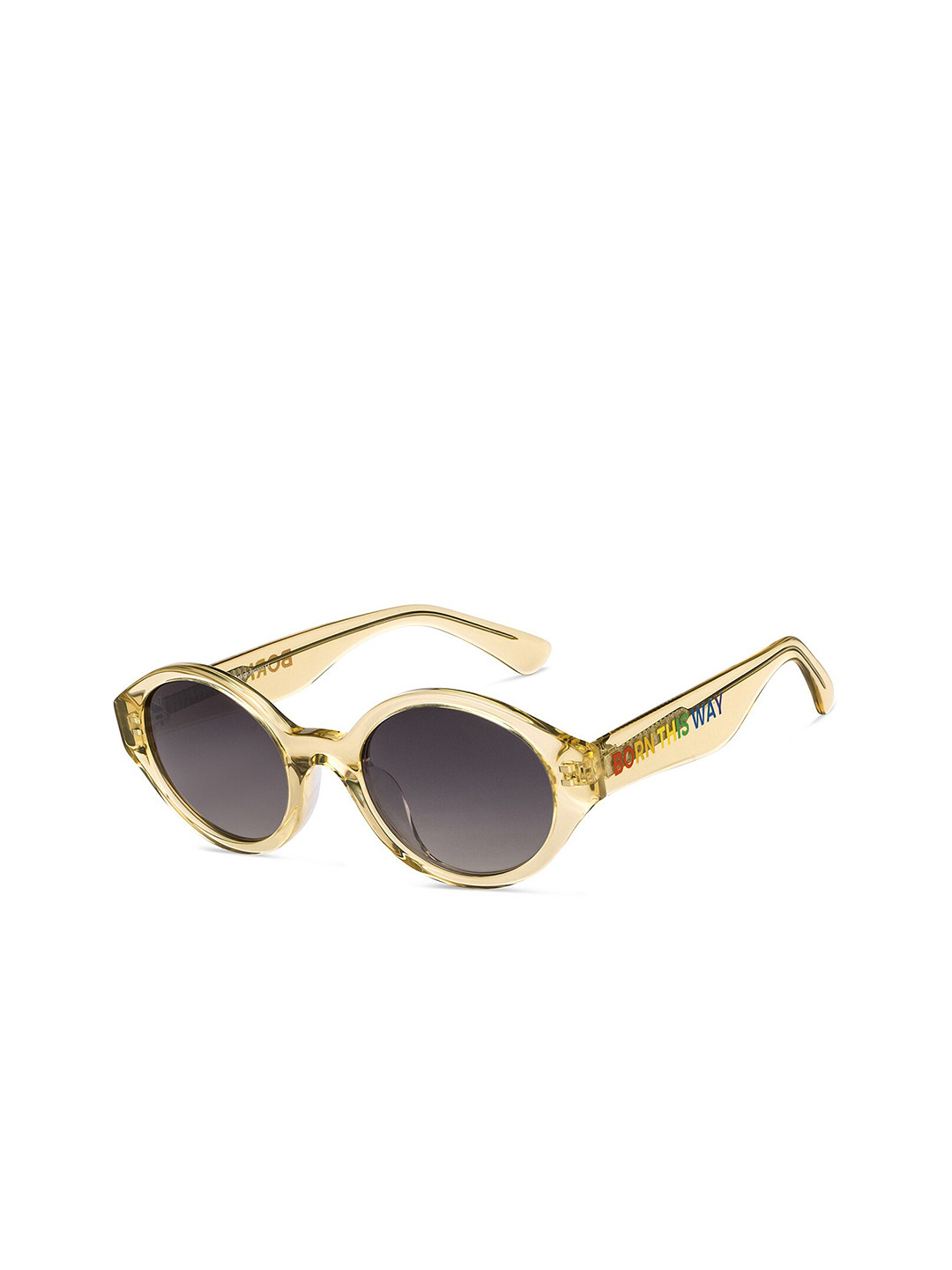 

Vincent Chase by Lenskart Unisex Grey Lens & Yellow Round Sunglasses with Polarised Lens