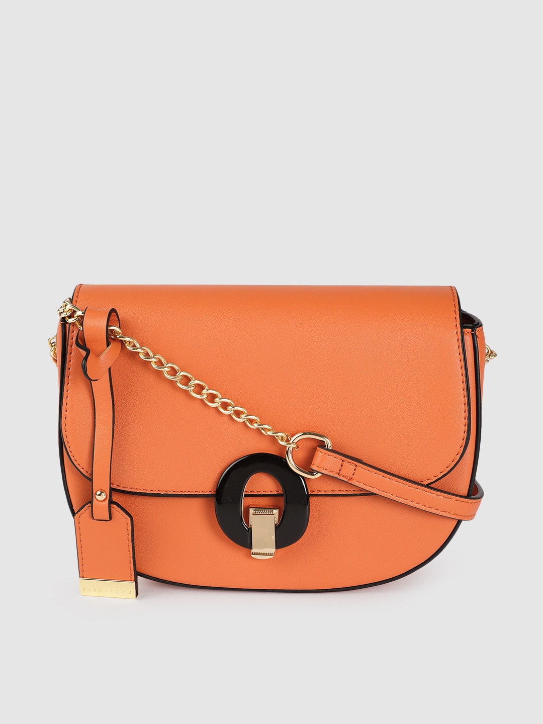 

Van Heusen Coral PU Structured Sling Bag