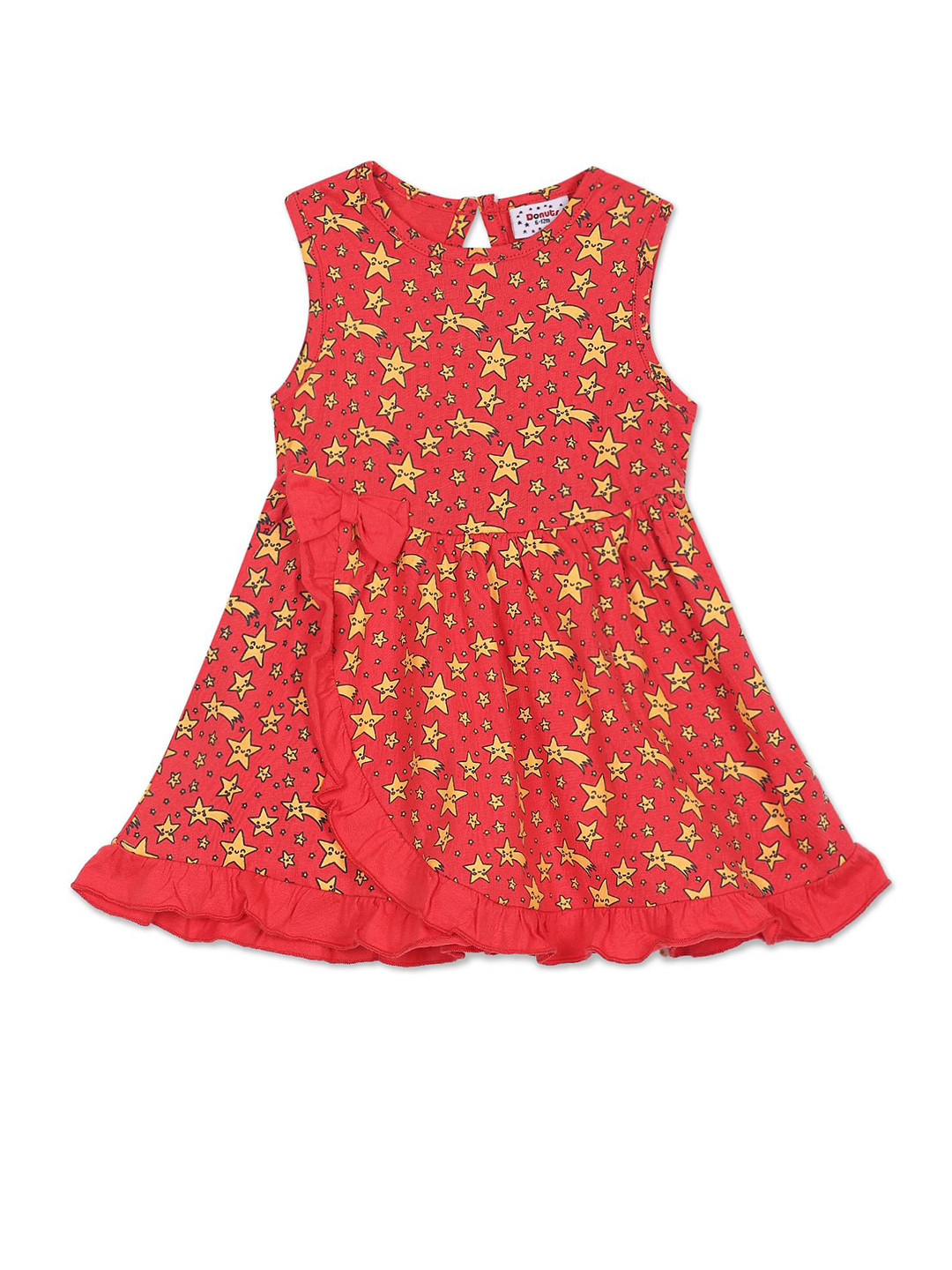 

Donuts Red & grenadine Floral Dress