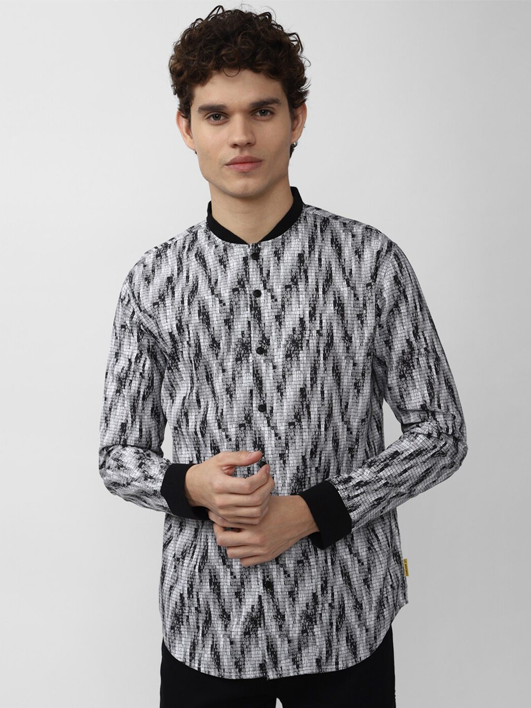 

FOREVER 21 Men Multicoloured Printed Casual Shirt, Multi