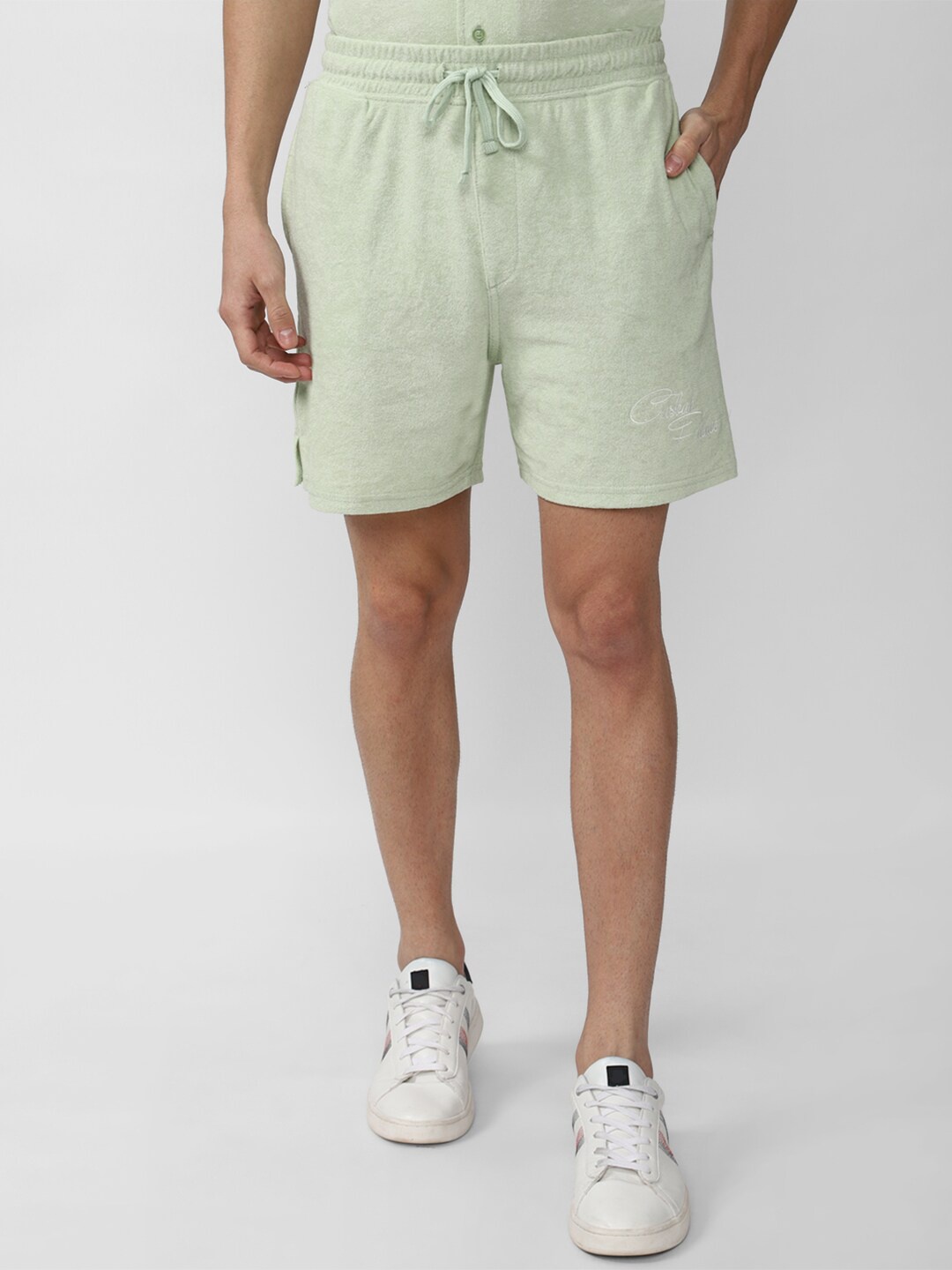 

FOREVER 21 Men Green Shorts
