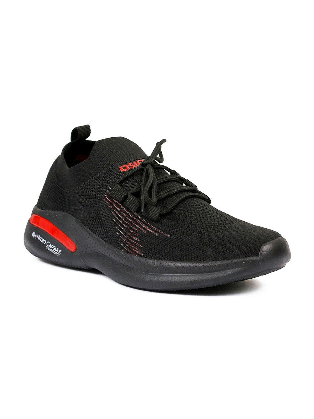 

ASIAN Men Black Woven Design Driving Shoes