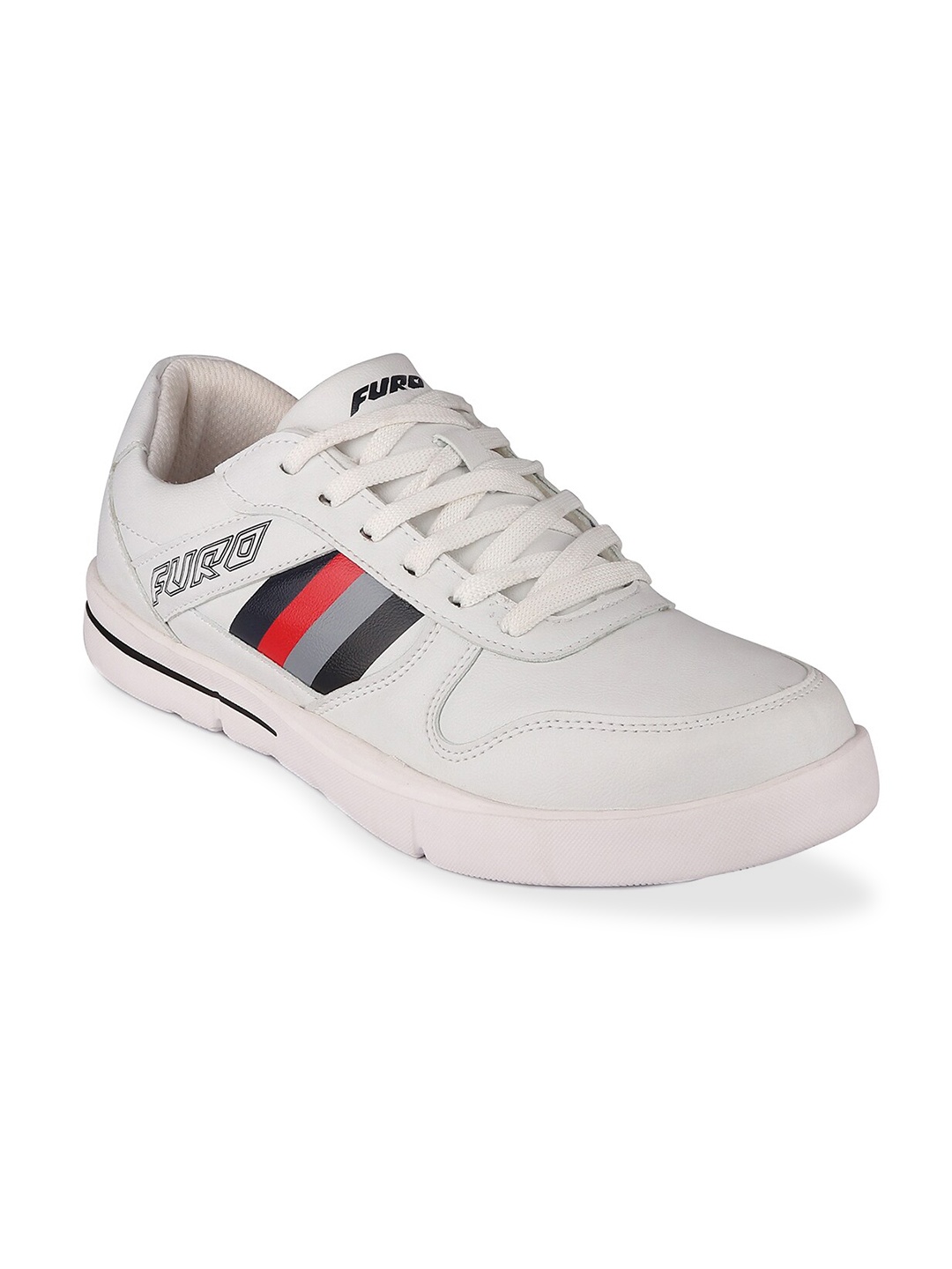 

FURO by Red Chief Men White Mesh Running Shoes