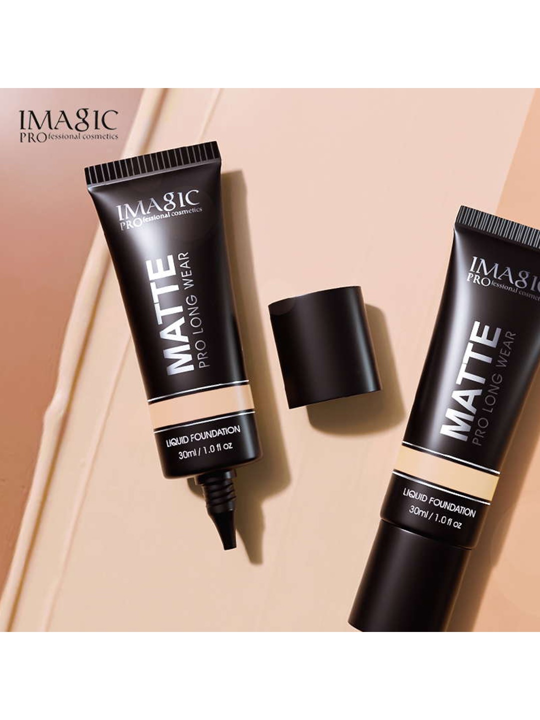

IMAGIC PROfessional cosmetics Matte Pro Long Wear Liquid Foundation 30ml - Natural N155, Beige