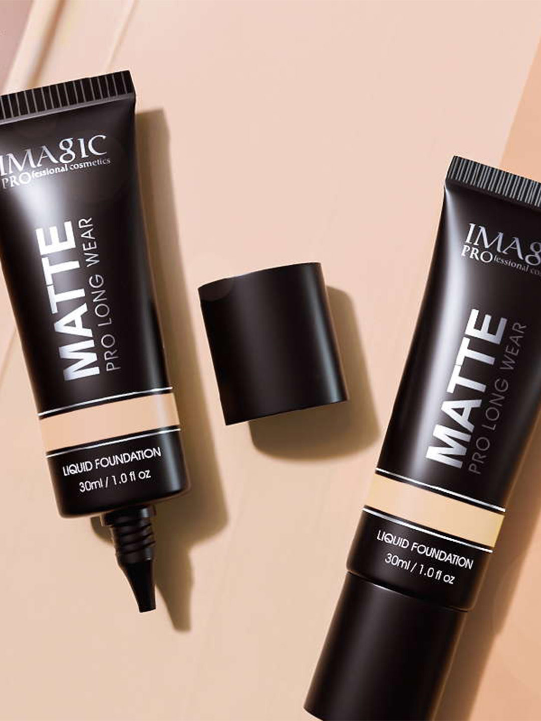 

IMAGIC PROfessional cosmetics Matte Pro Long Wear Liquid Foundation 30ml - Procelain N115, Beige