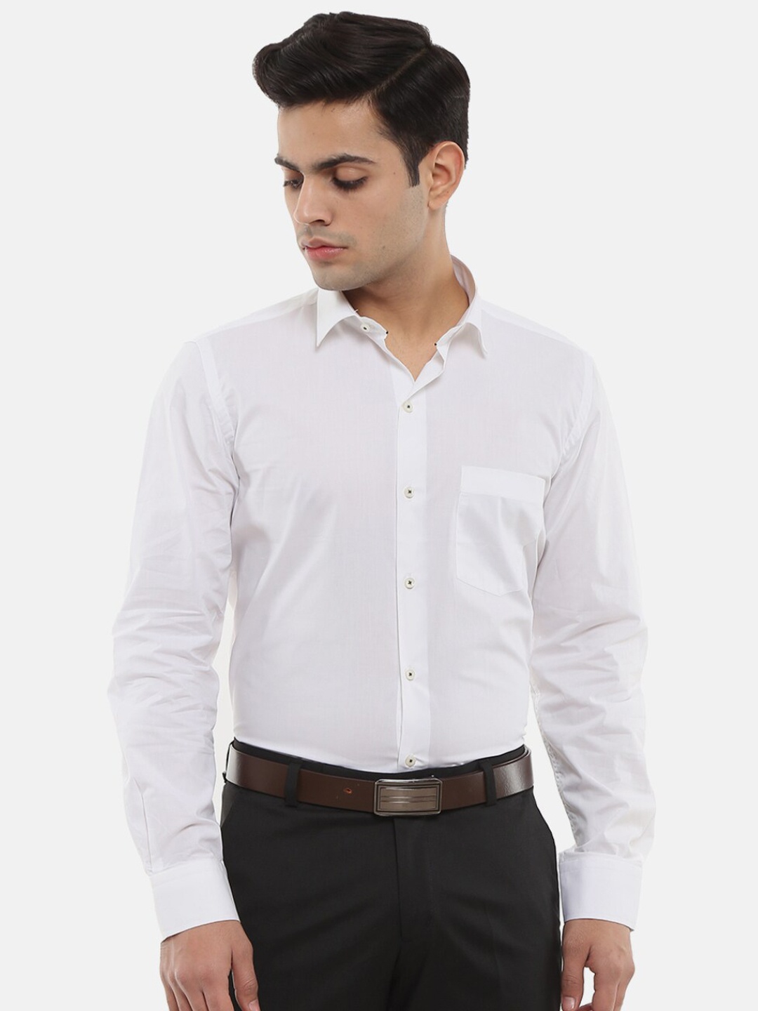 

J White by Vmart Men White Formal Shirt