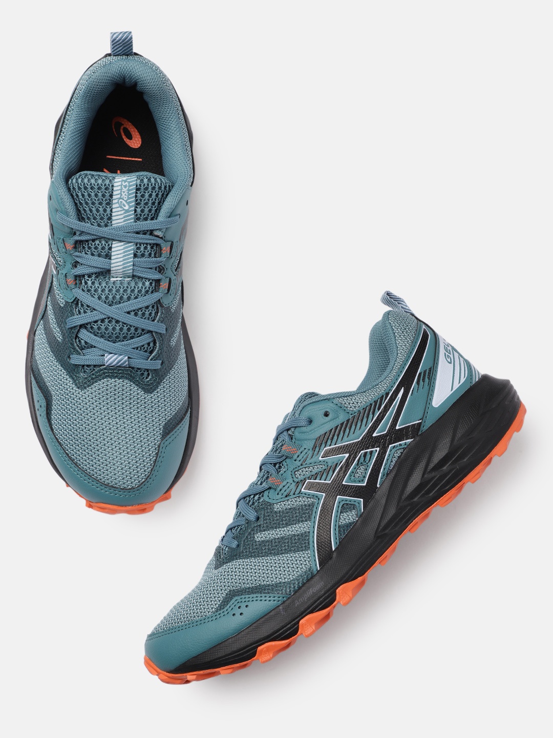 

ASICS Women Teal Green Gel-Sonoma 6 Running Shoes