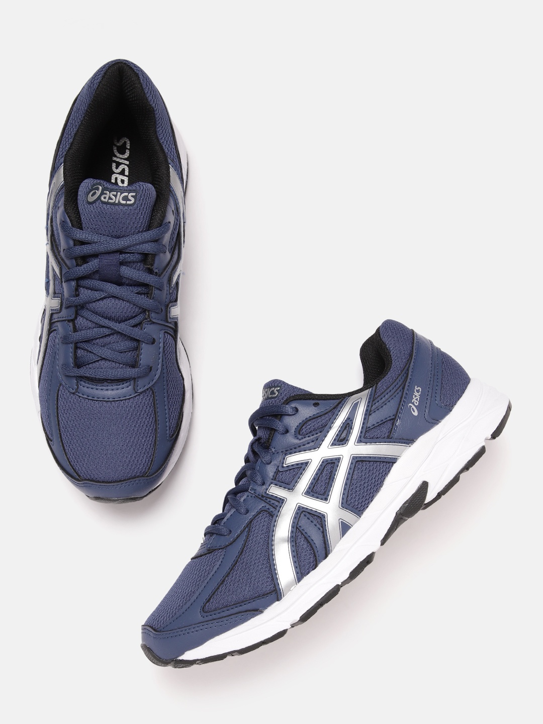 

ASICS Men Woven Design Gel-Asro Running Shoes, Blue