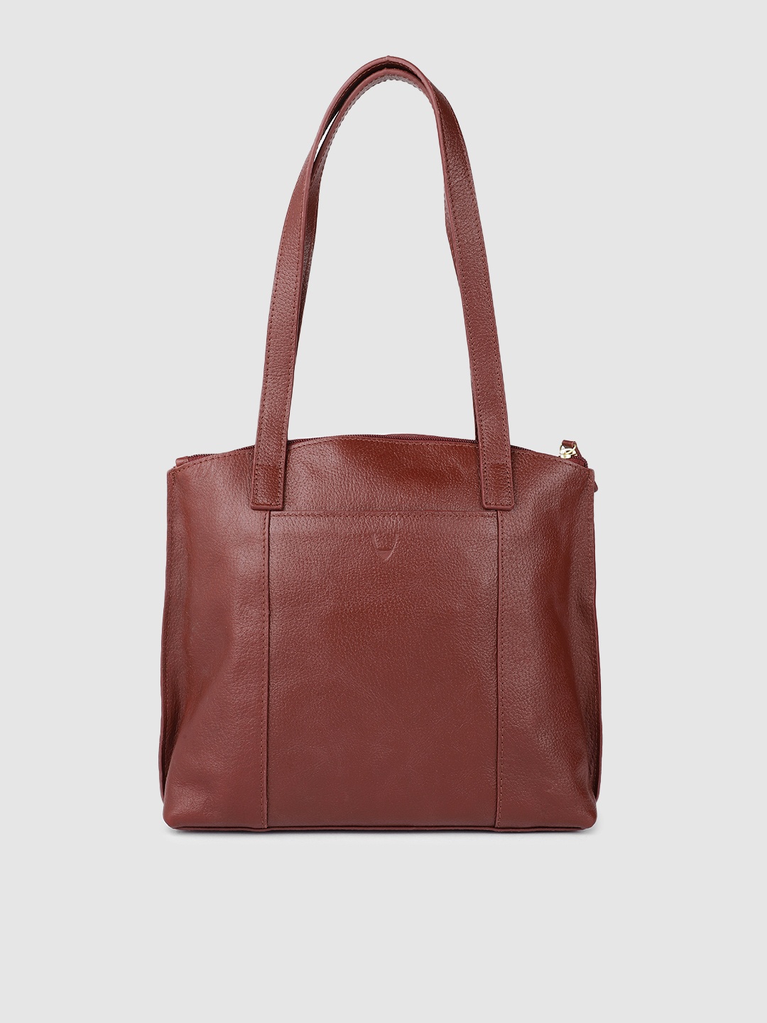 

Hidesign Maroon Leather Solid Shoulder Bag