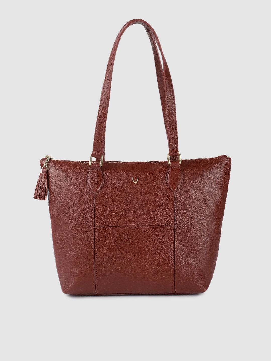 

Hidesign Red Leather Shoulder Bag